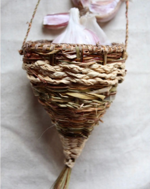 COMING SOON ~ Garlic Basket weaving